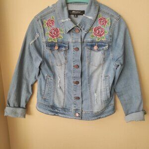 Embroidered Denim Jacket
